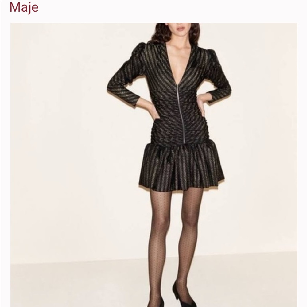 New with Tag Maje Black dress